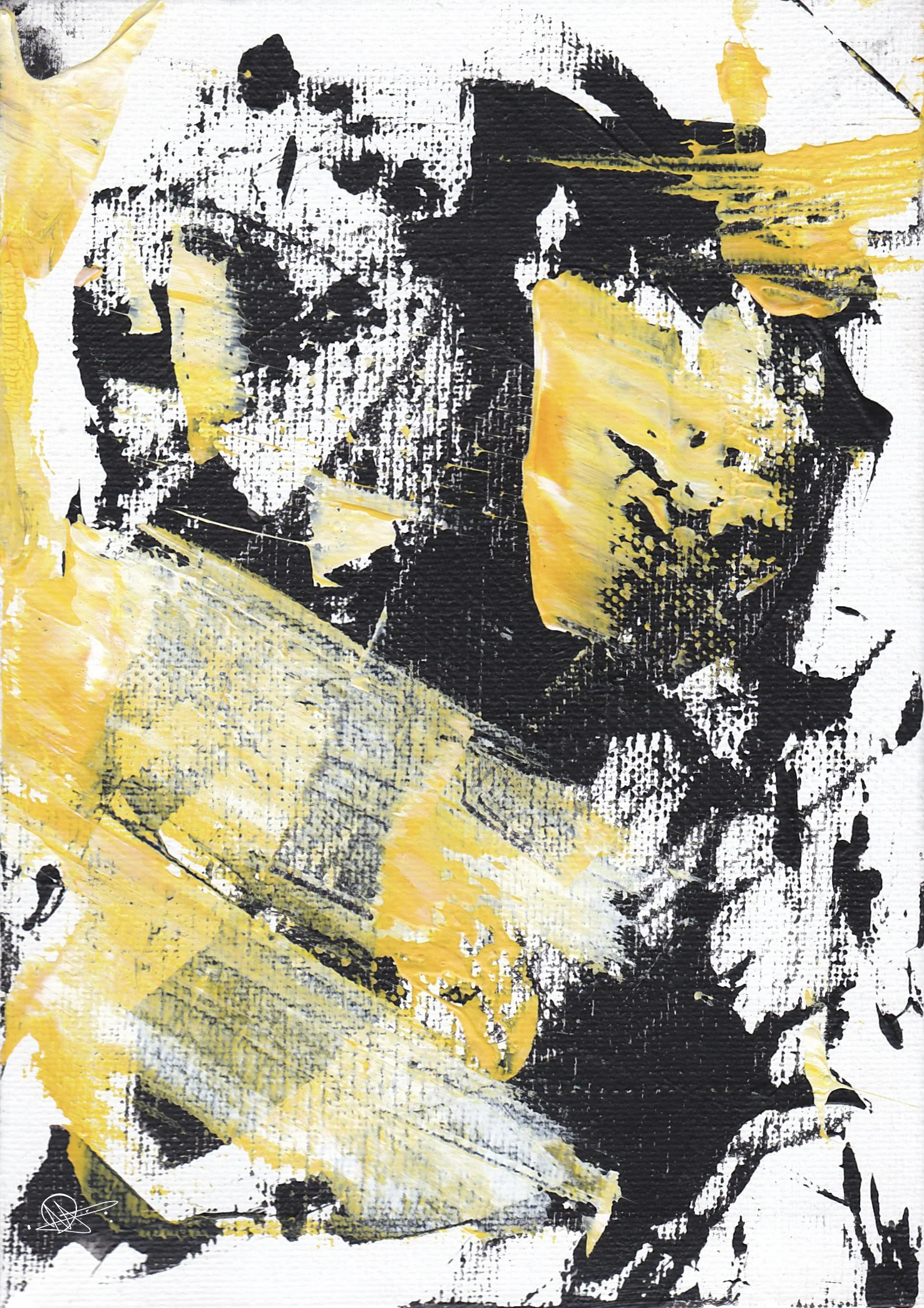 Abstract painting 1 by Isabelle Goldstein