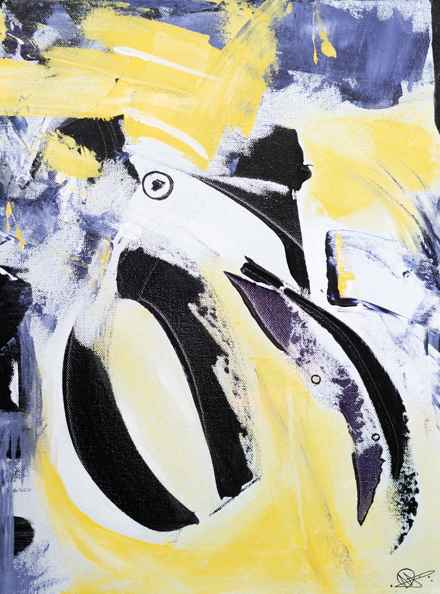 Abstract painting 3 by Isabelle Goldstein