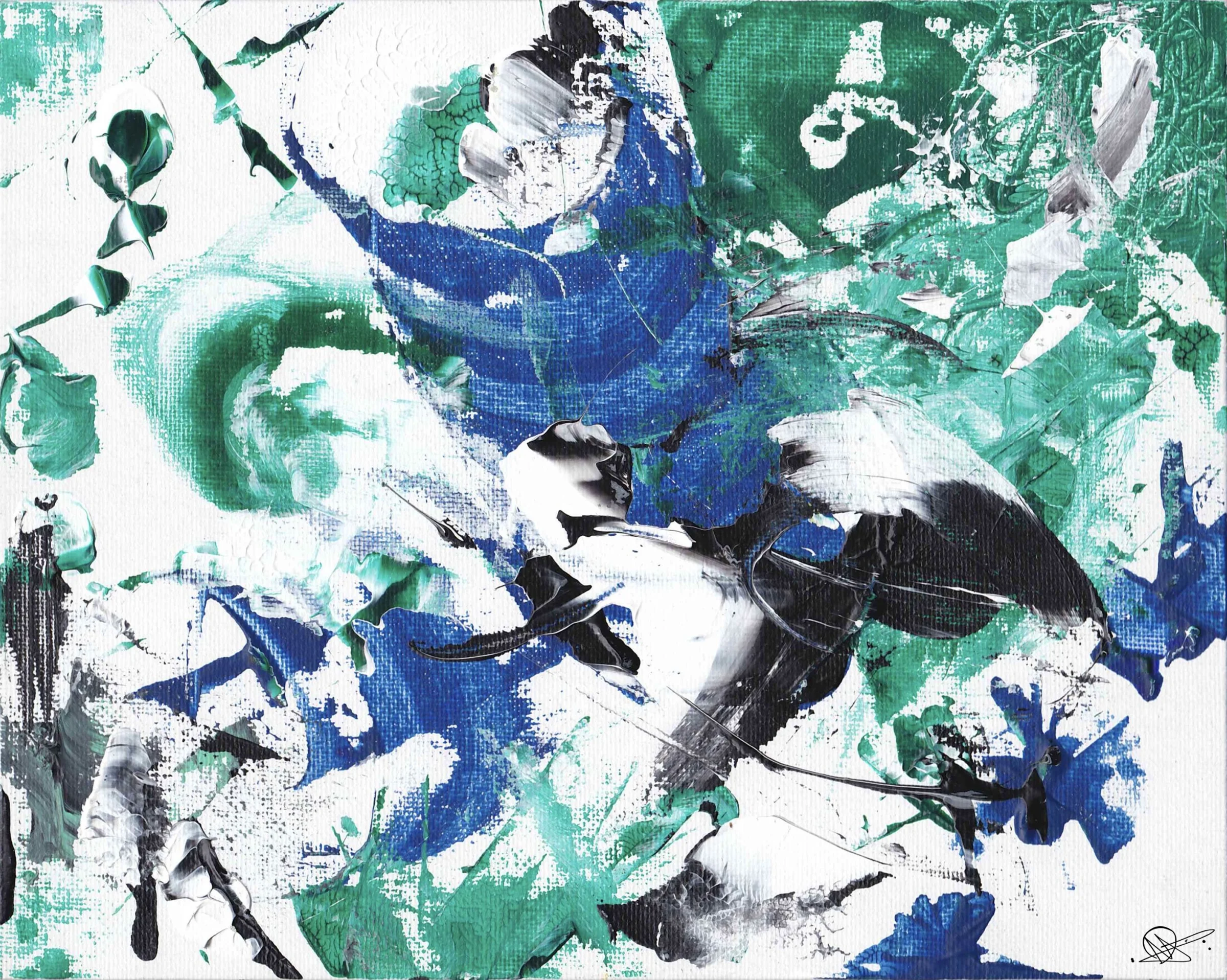 Abstract painting 4 by Isabelle Goldstein