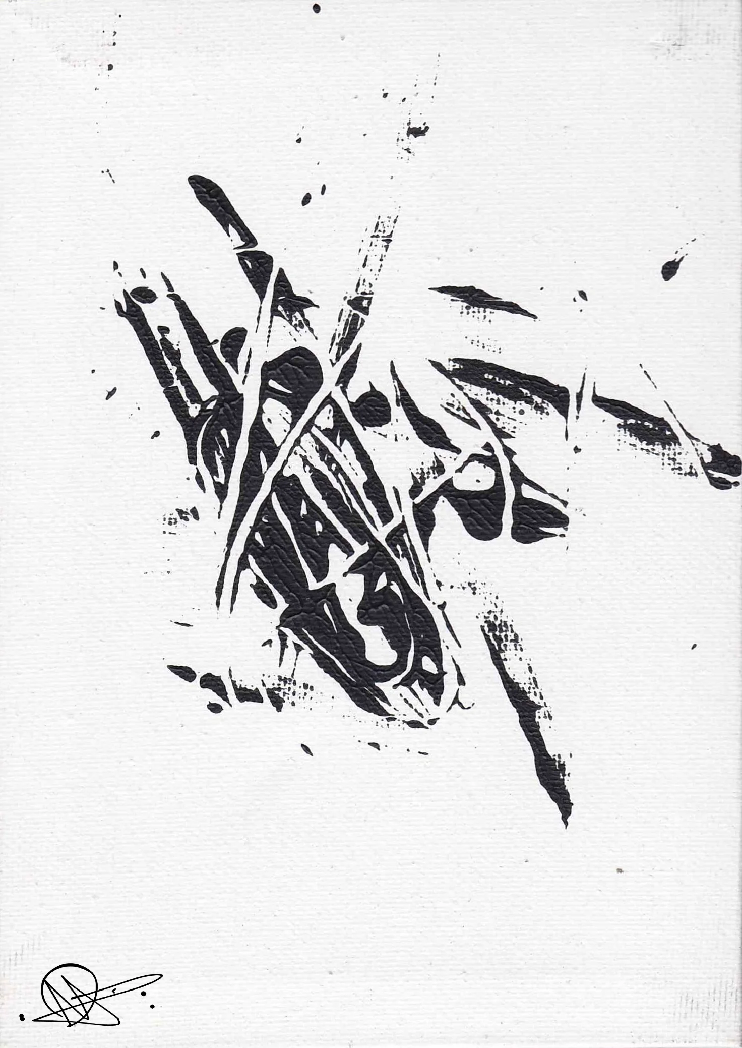 Abstract painting 6 by Isabelle Goldstein