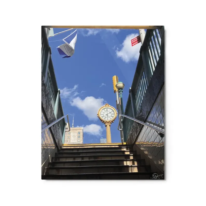 Fifth Ave — Metal Print
