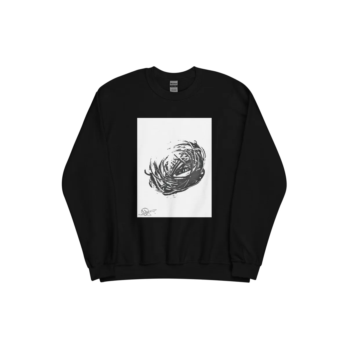 Original Abstract Art Crewneck